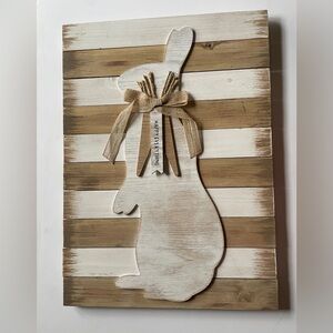 Rustic Bunny Wall Decor